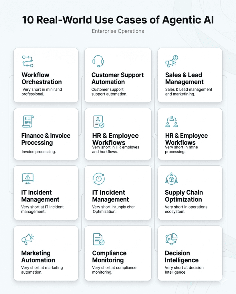 10 Agentic AI Use Cases Transforming Enterprise Operations in 2026 ...