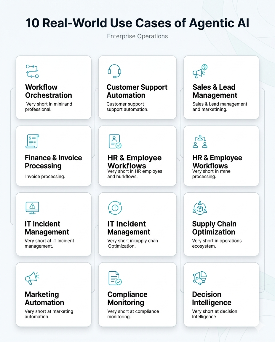 10 Agentic AI Use Cases Transforming Enterprise Operations in 2026 ...